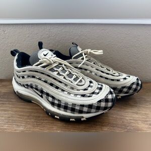 Nike Air Max 97 Premium ‘flannel’ Plaid Light Cream / Black